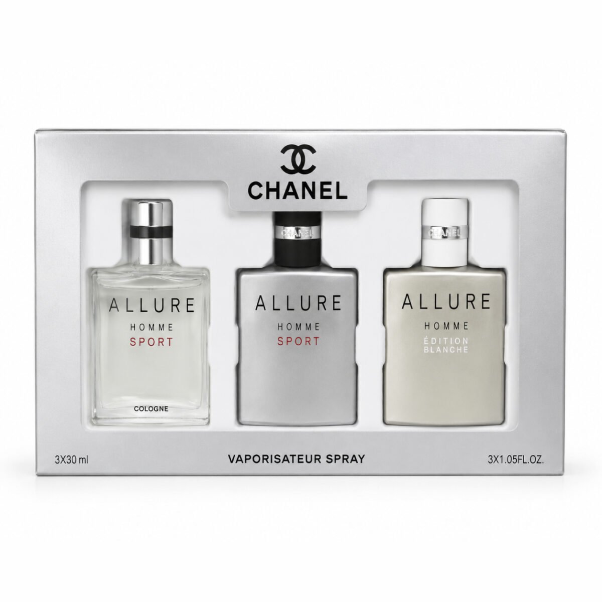 Chanel Allure Homme Sport Gift Set 30ml ×3 – scent971